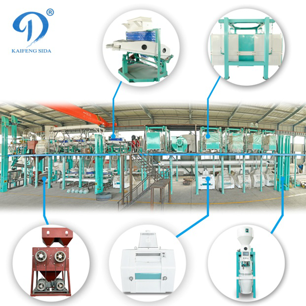 玉米粉加工生产线